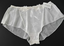 NEW Secret Treasures VTG 90s - Y2K Satin Sheer Sleepwear Boyleg Panty MEDIUM