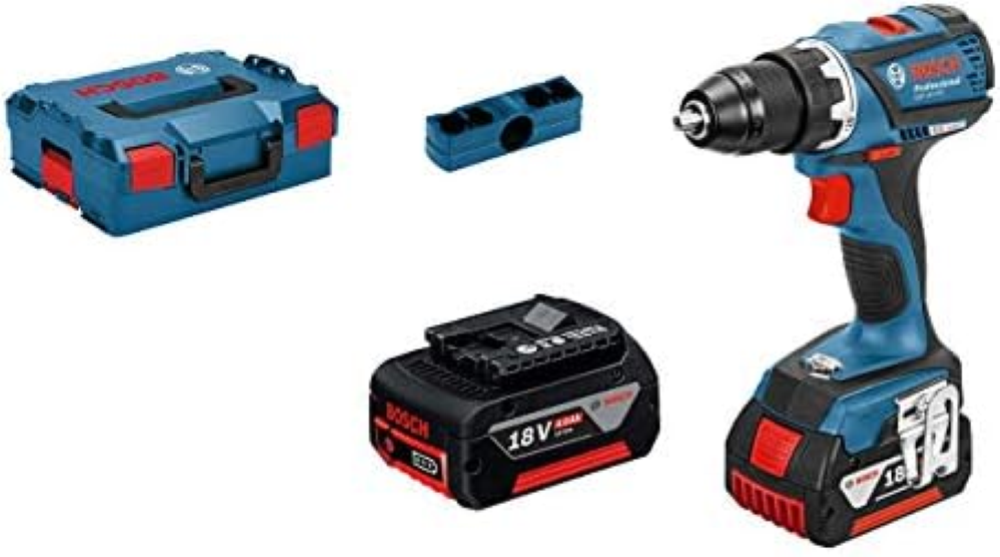 Bosch Professional Trapano a percussione GSB18-2-LI PLUS 2 x 18 V 2 Ah