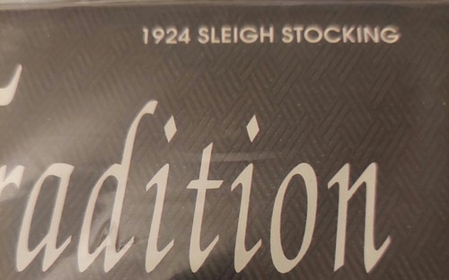 Christmas Tradition 1924 Sleigh Stocking Cross Stitch NEW SEALED - Picture 3 of 3