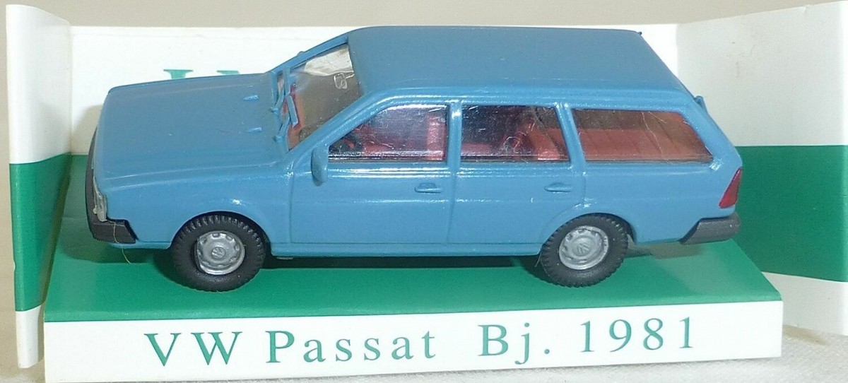 VW Passat 1981 Beige &ndash; Modellino IMU 11021 Scala H0 1/87, Imballo Originale