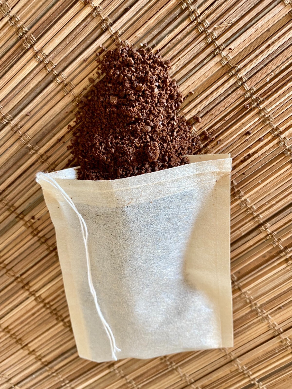 Empty Self Fill, Ground Coffee Bags, BROWN FILTER PAPER, 7x9cm