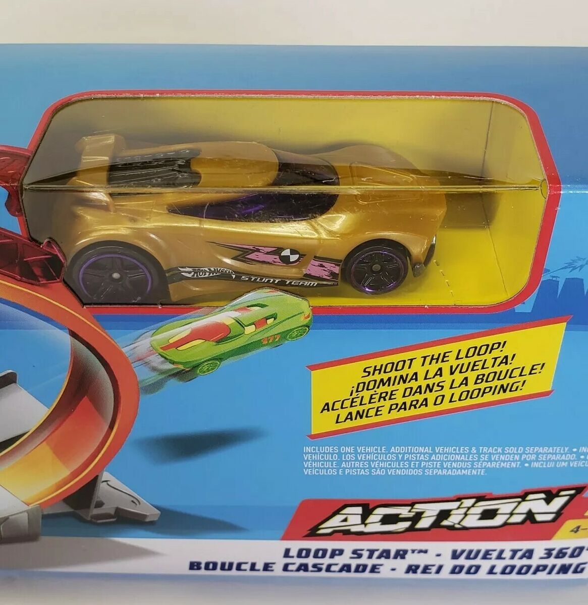 Pista Hot Wheels Rei do Looping Loop Star Mattel