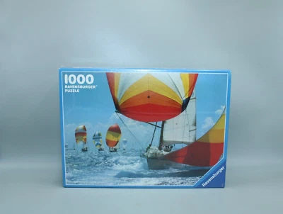 🧩NEU: Regatta altes Puzzle 1000 Teile 1986 segeln Segelboote jigsaw rar🧩 - Bild 1 von 4