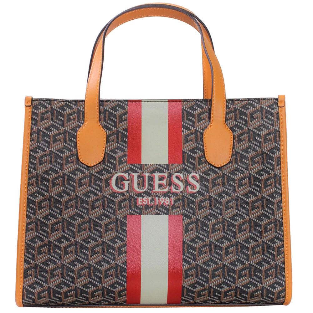 GUESS USA Vikky monogram-pattern Tote Bag - Farfetch