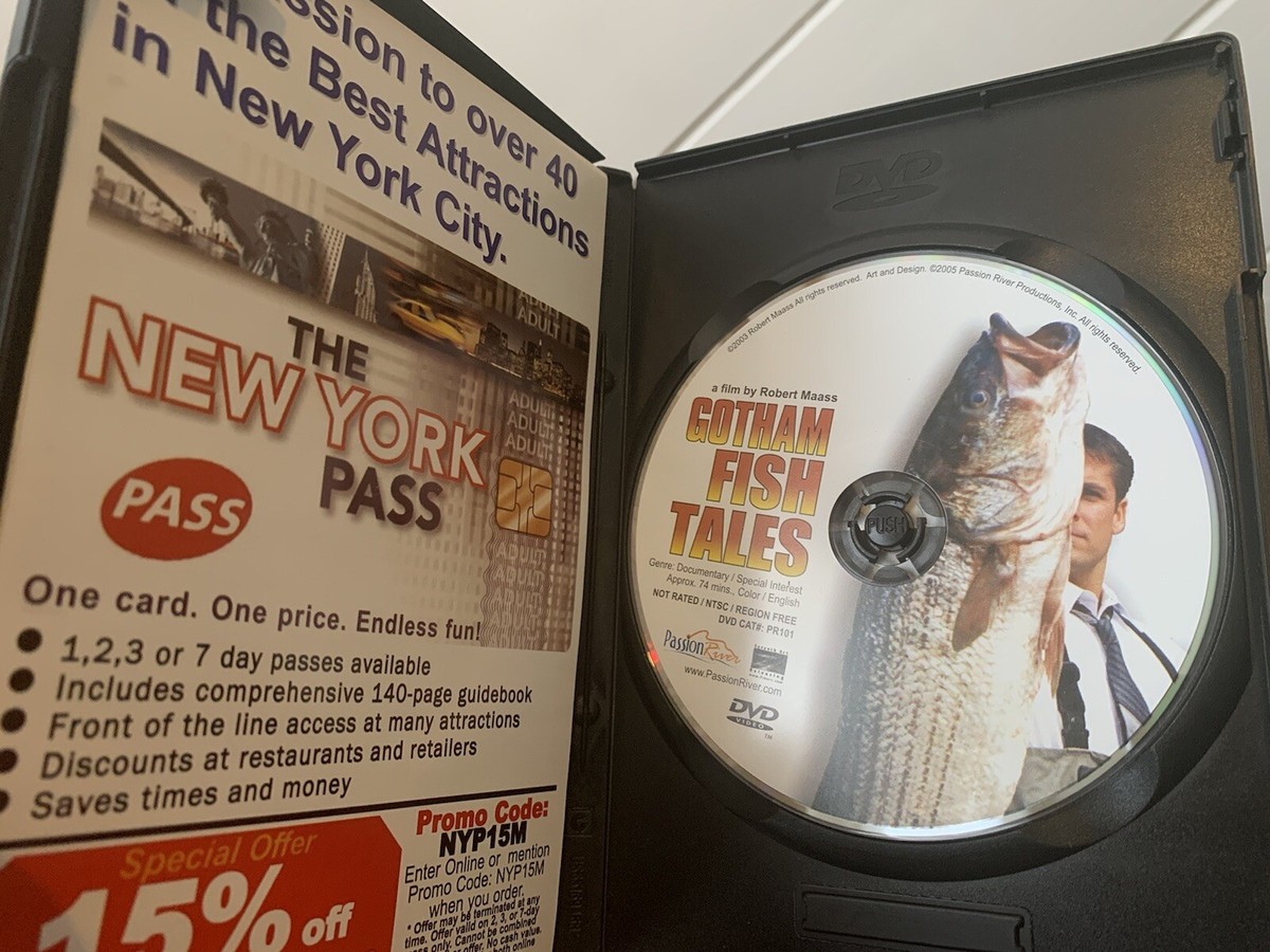 その他 Gotham Fish Tales [DVD] Gotham Fish Tales Fishing Movie Dvd NYC 850700001018| eBay