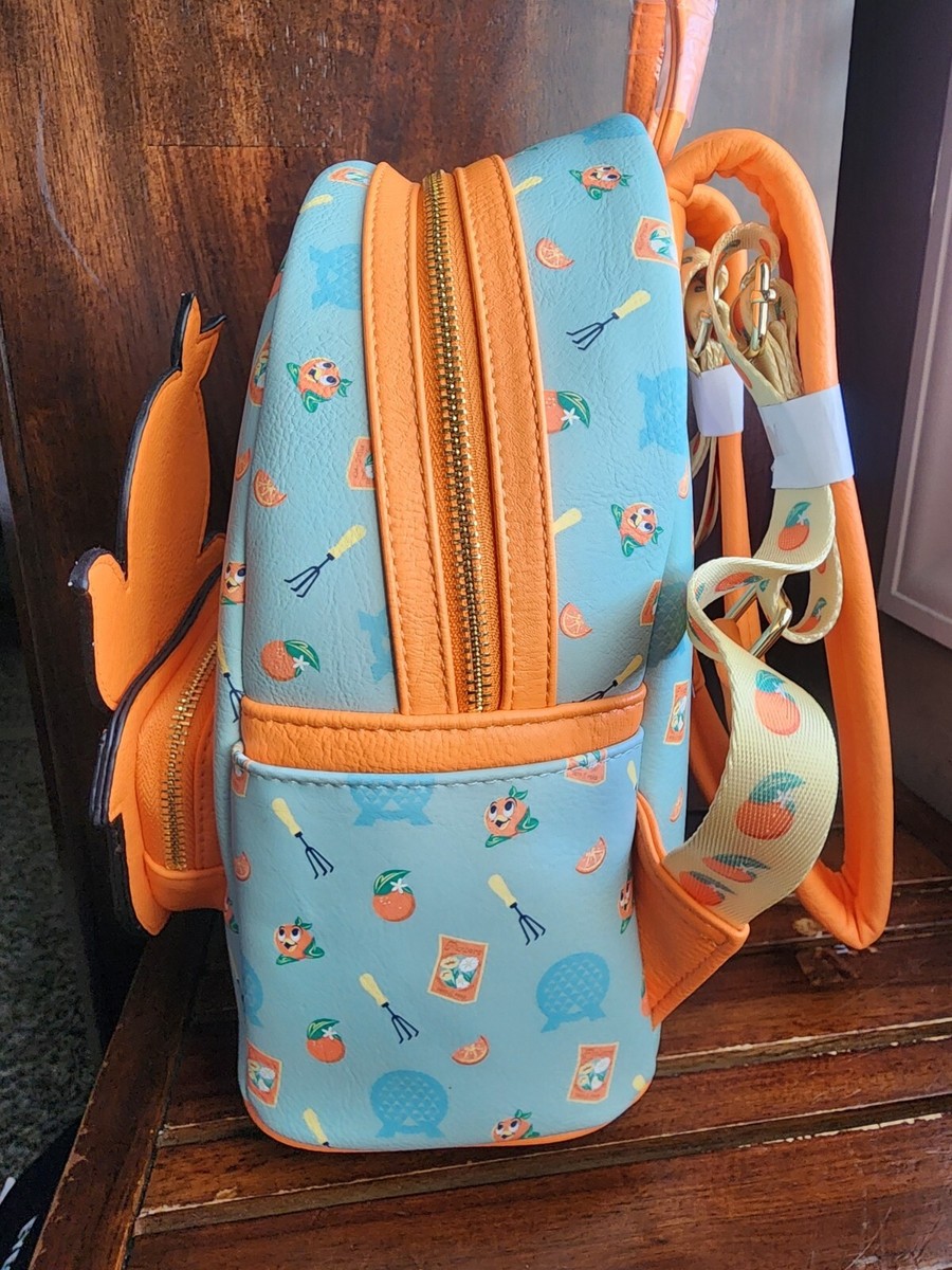 Disney Loungefly 2024 Epcot Flower Garden Festival Orange  display picture 1