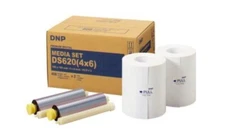 4x6 Media for DNP DS620A Photo Printer 1 box - 2 rolls / 2 ribbons - 800 prints