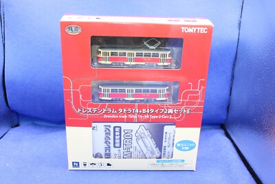 Tomytec/Faller 977814 Spur N Dresdner Straßenbahn Typ Tatra T4 motorisiert/Neu