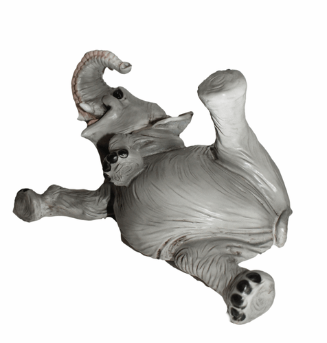 Deco Figura Elefante de Coleccionista Colección Castagna Decoración Resin H - Imagen 5 de 5