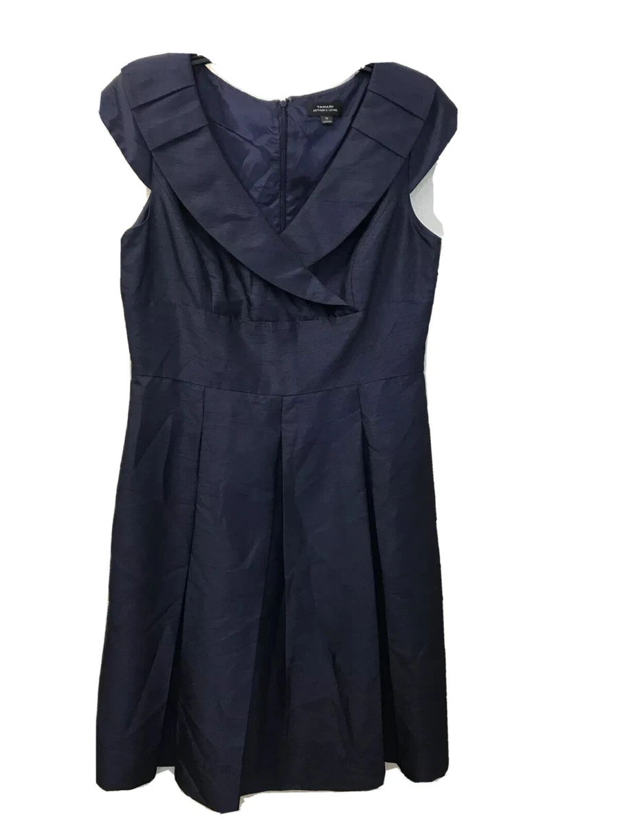 Navy blue tahari clearance dress