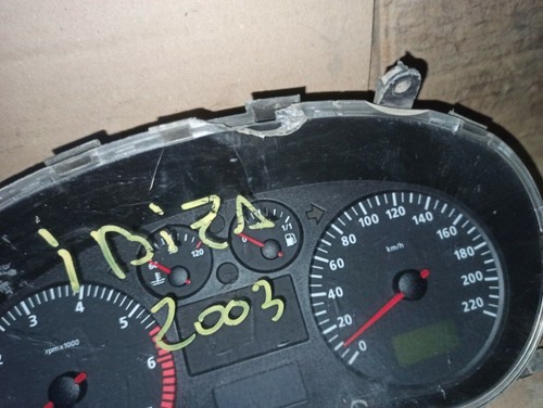 Quadro Strumenti Tachimetro SEAT IBIZA III w06k0920801c 1.4 BENZINA DAL'02 A'09 - Foto 3 di 9