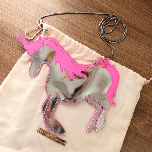 Sophia Webster Women's Unicorn Shoulder Clutch Bag Excellent with dust bag - Picture 10 of 10