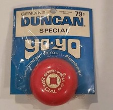 Vintage Duncan Special Yo Yo 1970's Red