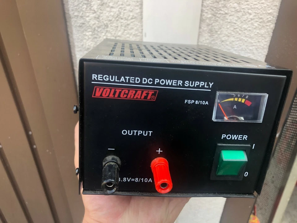 Labornetzgerät,Festspannung, Voltcraft, FSP-13,8-8 / 10A , singel voltage, - Bild 1 von 1