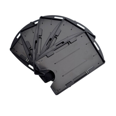 Open Face Two Card ID Badge Holder - Rigid Hard Plastic by Specialist ID
