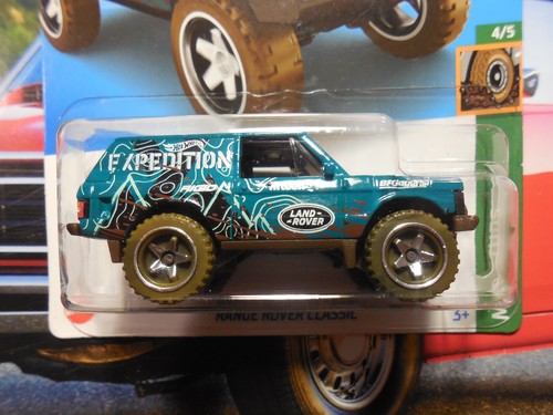 HOT WHEELS Range Rover Classic LOT 4 55th ANNIVERSARY HGOT TRUCKS MUD STUDS 4x4 - Picture 7 of 10