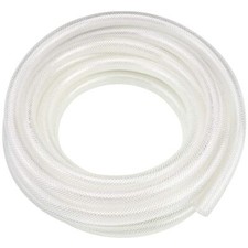 Manguera trenzada de PVC transparente de 50 pies resistente 200 psi tubo flexible para agua A...