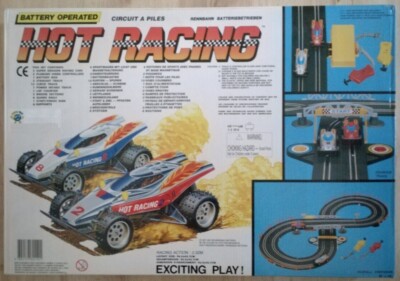 Pista Elettrica Hot Racing 2,32 metri di circuito con contagiri