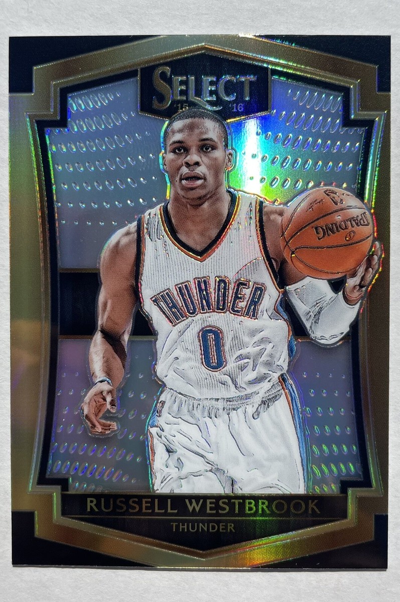 Russell Westbrook 2015 Panini Select Silver Prizm #159 | eBay