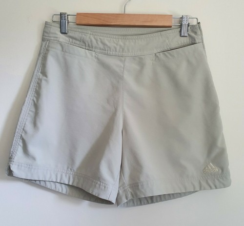 Adidas High Waist Side Zip Grey Shorts 