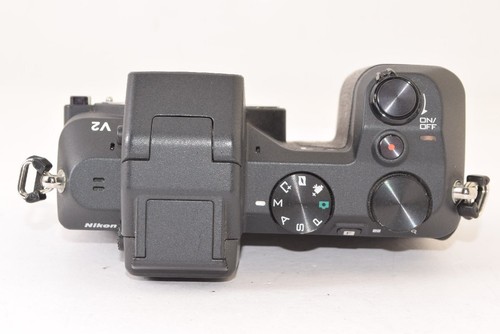 NIKON 1 V2 BODY BLACK SHOT COUNT 1146 TIMES MIRRORLESS SINGLE-LENS CAMERA AS IS - Picture 4 of 10