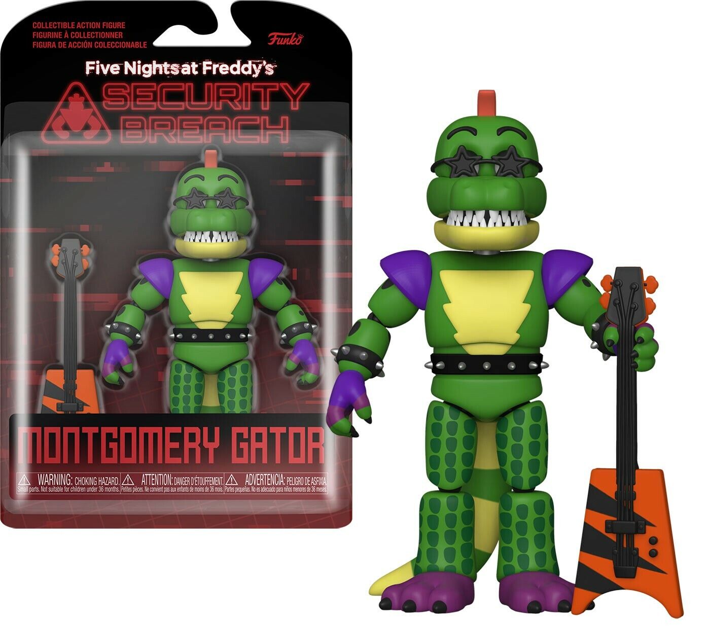 Funko Five Nights at Freddy's Security Breach Montgomery Gator Action  Figure | eBay