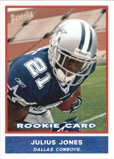 2004 Bazooka #184 Julius Jones RC Rookie Card. rookie card picture