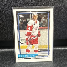 1992-93 Topps BOB MCGILL #209 Tampa Bay Lightning Maple Leafs