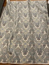 Pottery Barn Giselle Quilt Full/Queen Blanket Cotton 92" x 88" Floral Boho