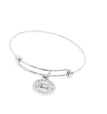 I Can Do All Things Through Christ Who Strengthens Me Stainless Steel Bracelet