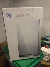 Intellipure Compact HEPA-Type Tabletop Air Purifier, Portable, White, 250 sq ft