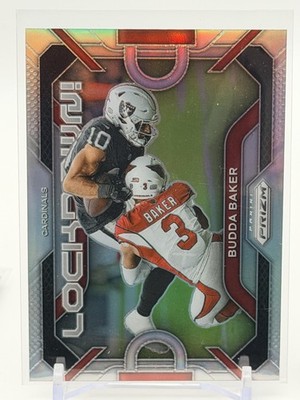 Budda Baker 2023 Panini Prizm Lockdown! Prizms Silver #LD-13