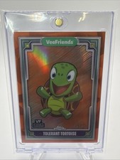 ??2024 topps veefriends tolerant tortoise orange refactor Rare Bookend 25/25