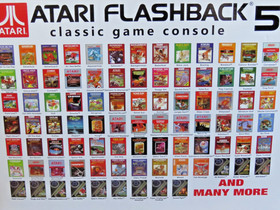 ATARI FLASHBACK 5 CLASSIC GAME CONSOLE COLLECTORS EDITION NEW