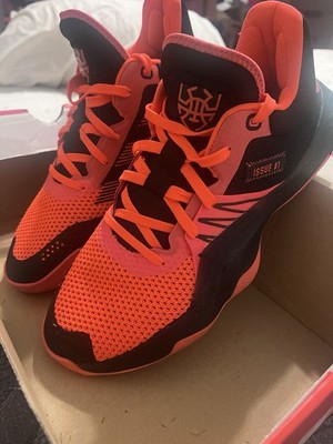 adidas D.O.N. Issue #1 Men s Mid-Top Basketball Shoes Orange/Black