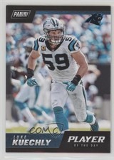 2018 Panini Player of the Day Luke Kuechly #5 fm0