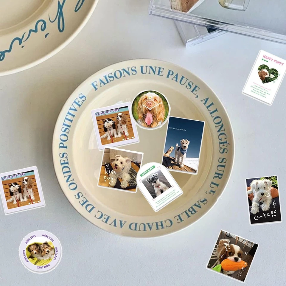 Prstincol 100 Pcs Cute Dogs Theme Stickers for Kids Teens and Adults, Puppy Deca - Image 2 of 4