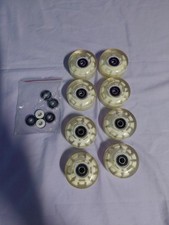 LED Rollerskate Wheels , Set Of 8,