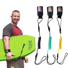 Premium Coiled Bodyboard Leash TPU Wrist Surf Leash Body Board Leash for Surfing