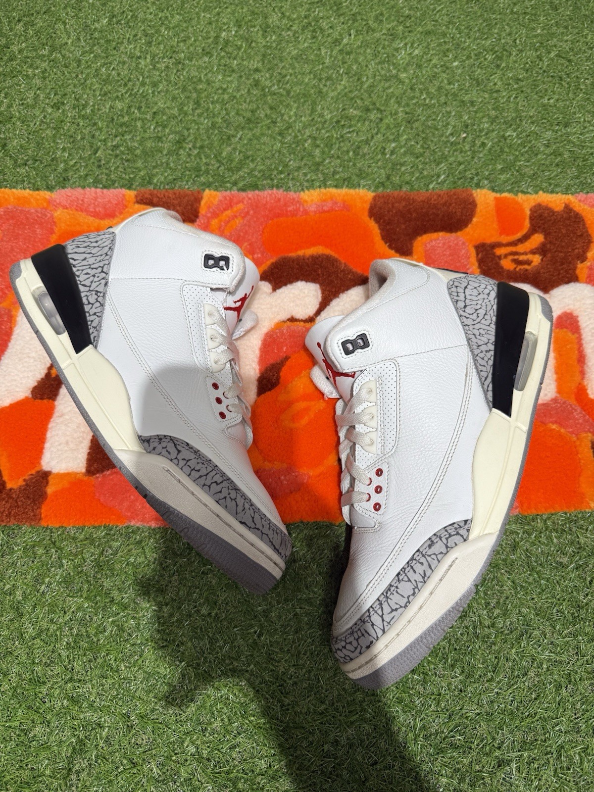 Size 11 - Jordan 3 Retro Mid White Cement Reimagined