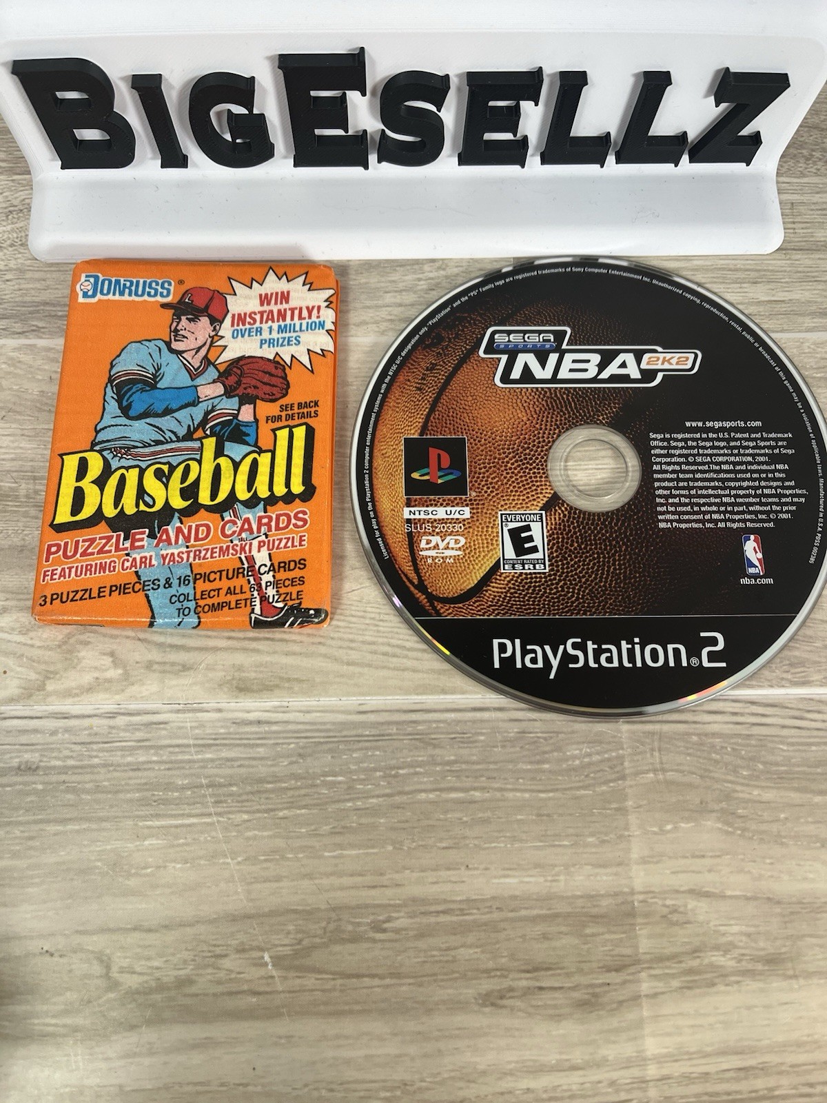 Disco Suelto Sega Sports NBA 2K2 PS2 Probado Rejuvenecido + Sellado Gratis Deportes Aleatorios