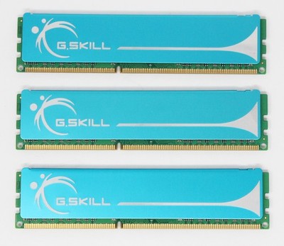 G.Skill 6 GB (3x2GB) F3-10666CL7T-6GBPK PC3-10600 (DDR3-1333) RAM (#30439)