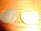 2 Franklin Silver Half Dollars 1948P and 1963D