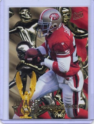 1995 Fleer Ultra - Award Winner Deion Sanders #5 San Fransisco 49ers