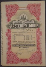 Societe Anonyme des Papeteries Godin 1948