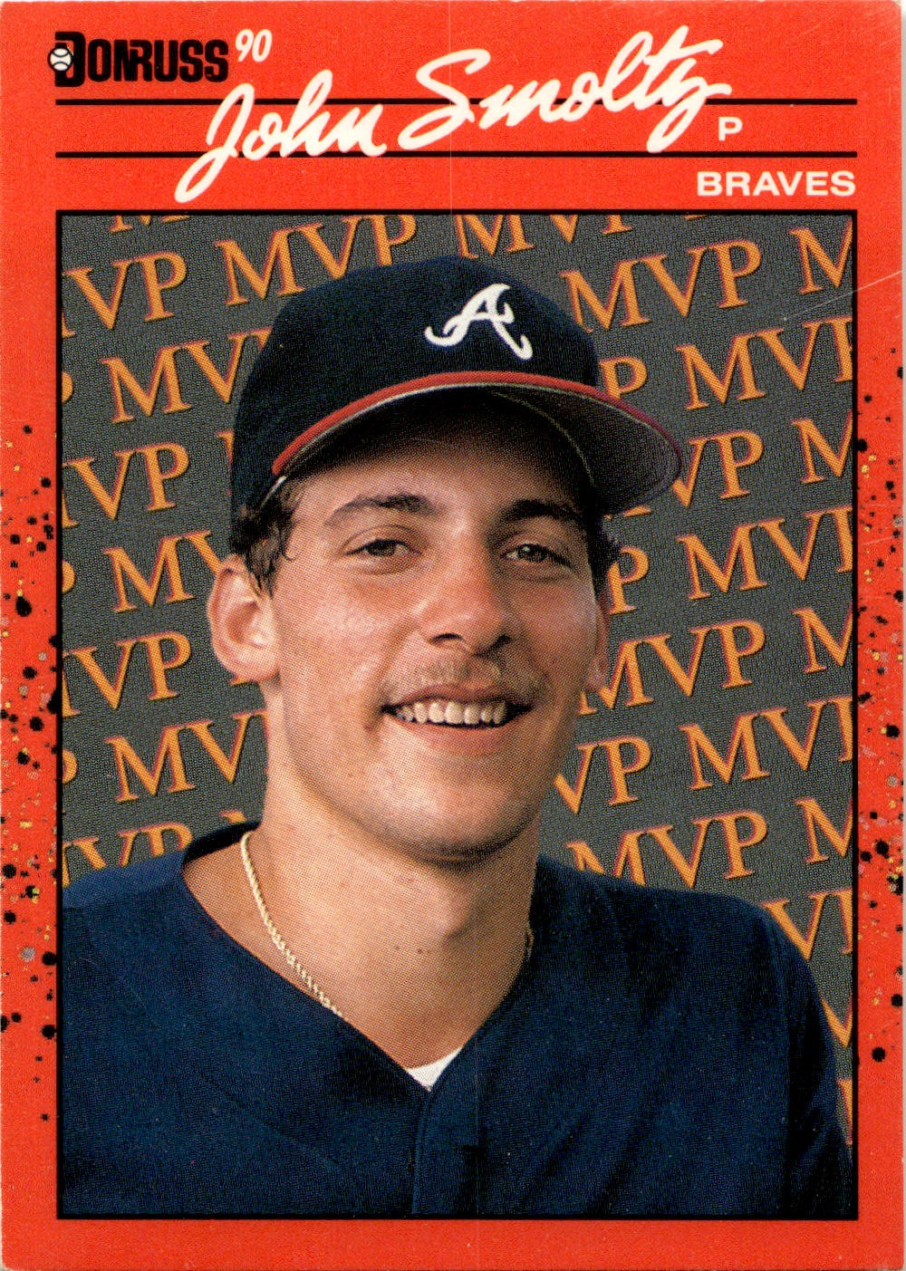 1990 Donruss #BC-12c John Smoltz Bonus MVP's
