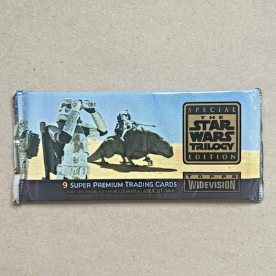 Star Wars Trilogy Special Edition (1997) Trading Cards Booster Topps Widevision - Bild 1 von 4