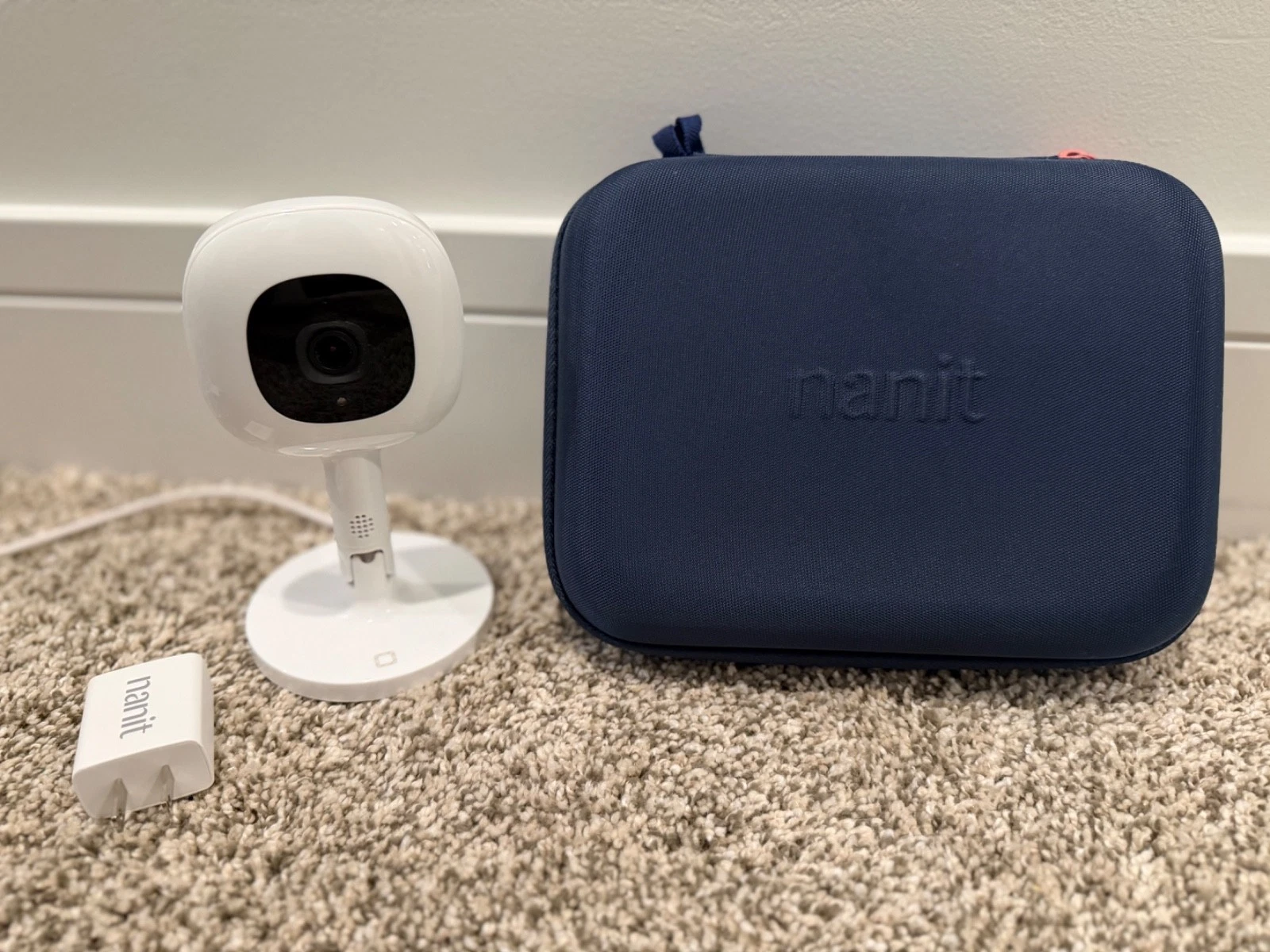 Nanit Pro N301 Baby Monitor Camera Bundle w/ Flex Stand, Charger & Travel Case
