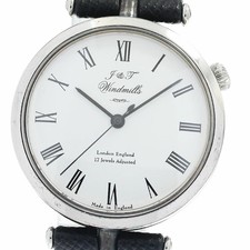Joseph & Thomas Windmills J&T Men's Hand-Winding Watch SV925, Used From Japan