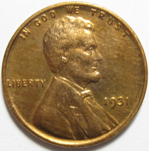 1931 Lincoln Wheat Cent - AU/UNC Details - #10847-72